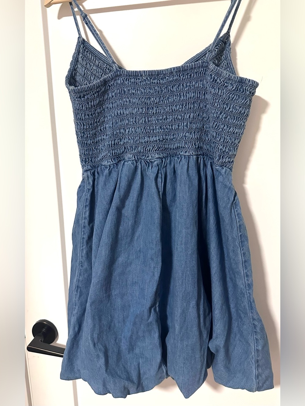 2 for $20 Promo American Eagle Smocked Dress - Blue - Picture 3 of 7